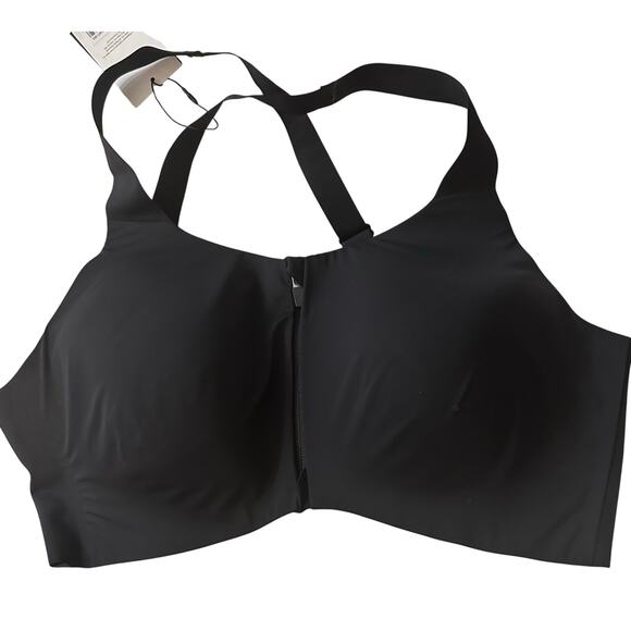 Knix- Catalyst Front Zip Sports Bra - Black - Size 8+ (NWT) - Picture 7 of 11